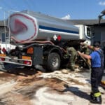 50 Liter Kraftstoff ausgetreten: Feuerwehreinsatz in Möderndorf