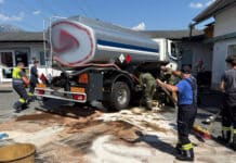 50 Liter Kraftstoff ausgetreten: Feuerwehreinsatz in Möderndorf