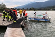 Seenot am Pressegger See: Wasserrettung und Feuerwehr im Einsatz