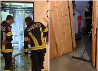 Keller unter Wasser – FF Hermagor im Einsatz