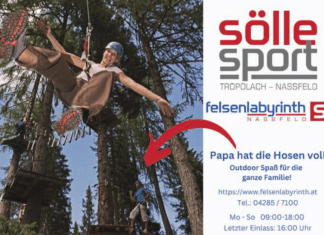 Abenteuer und attraktive Angebote bei Sölle Sport in Tröpolach