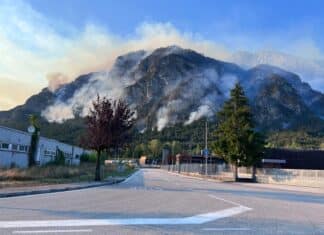 Waldbrände bei Tolmezzo wüten weiter – Rauch bis ins Gailtal