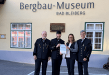 Bergbaumuseum Bad Bleiberg als barrierefreie Einrichtung vom ÖZIV ausgezeichnet