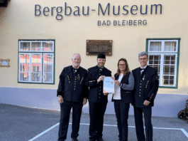 Bergbaumuseum Bad Bleiberg als barrierefreie Einrichtung vom ÖZIV ausgezeichnet
