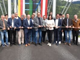Neue Waidegger Gailbrücke feierlich eröffnet