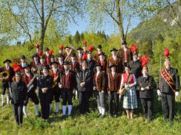 Trachtenkapelle Wertschach: Das Jubiläumsjahr fordert Verstärkung!