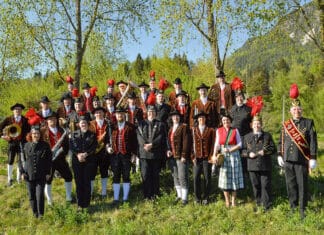 Trachtenkapelle Wertschach: Das Jubiläumsjahr fordert Verstärkung!