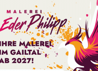 MALEREI EDER PHILIPP – IHRE MALEREI IM GAILTAL AB 2027!
