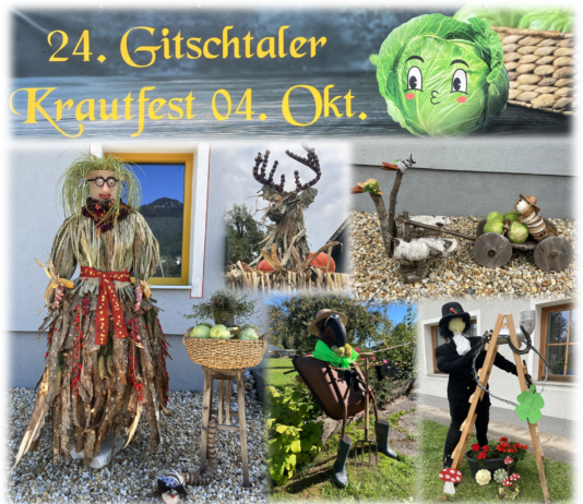 Weißbriach lädt zum 24. Gitschtaler Krautfest
