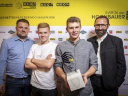 Bronze für Gailtaler beim Hochbau-Bundeslehrlingswettbewerb