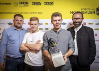 Bronze für Gailtaler beim Hochbau-Bundeslehrlingswettbewerb