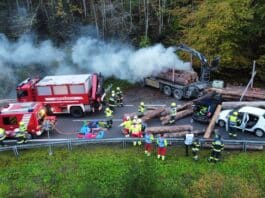 Rund 150 Einsatzkräfte beteiligt – Großübung der Feuerwehren in der Gemeinde