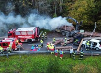 Rund 150 Einsatzkräfte beteiligt – Großübung der Feuerwehren in der Gemeinde