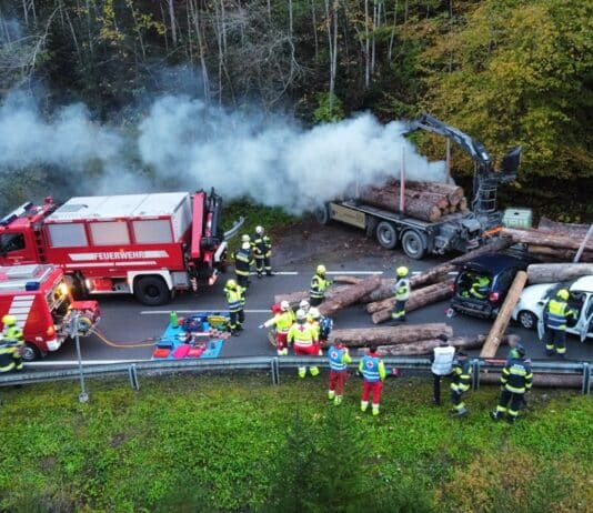 Rund 150 Einsatzkräfte beteiligt – Großübung der Feuerwehren in der Gemeinde