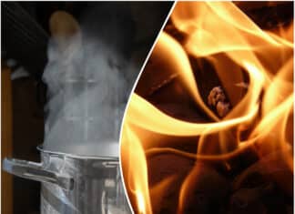 Küchenbrand in Lienz – drei Personen im Krankenhaus
