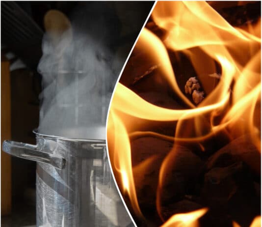Küchenbrand in Lienz – drei Personen im Krankenhaus