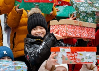 „Weihnachten im Schuhkarton“