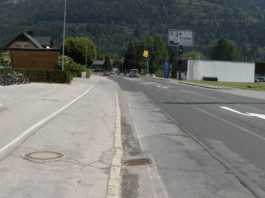 Sanierung an der B110 Plöckenpass Straße in Kötschach startet