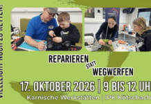 „Reparieren statt wegwerfen“: Neues Leben für alte Gegenstände in den Karnischen Werkstätten
