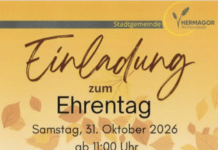 Stadtgemeinde lädt zum Ehrentag für die Generation 70+