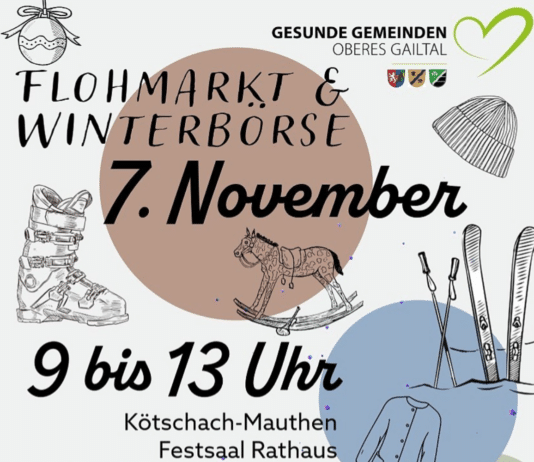 Stöbern, tauschen, wiederverwenden: Kötschach-Mauthen lädt zum Flohmarkt mit Winterbörse