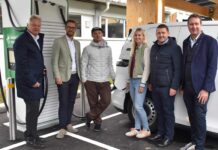 Kelag eröffnet ersten und zugleich größten öffentlichen E-Ladehub Kärntens in Hermagor