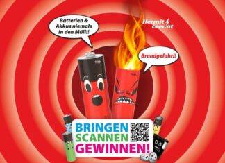 Kleine Akkus, großes Risiko: Gemeinden rufen zur richtigen Rückgabe auf