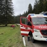 Von der Fahrbahn abgekommen und überschlagen – Einsatz auf der Windischen Höhe