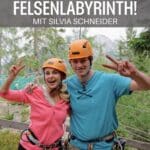 Hoch hinaus am Nassfeld: Moderatorin Silvia Schneider erkundet das Felsenlabyrinth!